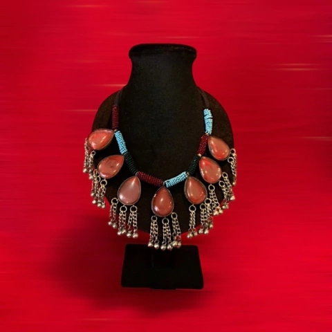 Collar Cristales en Forma de Gota - comprar en línea