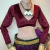 Choli manga 3/4s Terciopelo