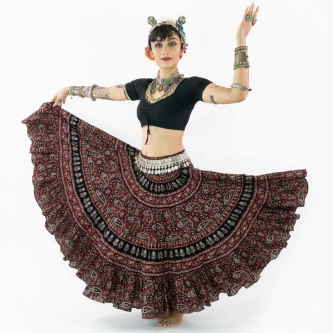 Faldas Indian Cotton Printed - comprar en línea