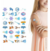 Tatuagem Ice Princess Temporária Infantil - 32 unidades - comprar online