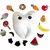 Dentão Lúdico 2 em 1 Com Doces e Frutas "Envio imediato" - comprar online