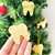 Kit 8 Pingentes Natalinos com palavras inspiradoras para decoração - Dourado na internet