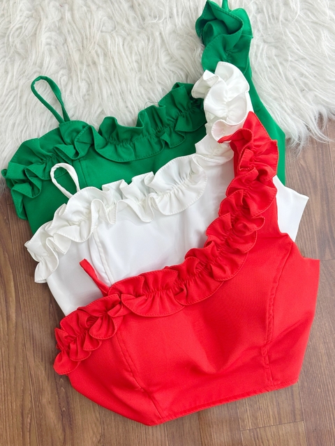 Cropped Babado Daine