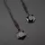 Colar de Obsidiana – Estrela de Seis Pontas