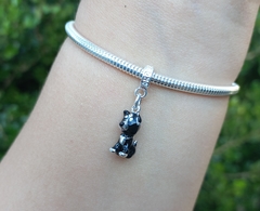 Berloque border collie - Café com Glitter