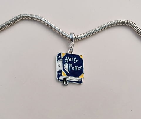 Berloque livro Harry Potter azul Corvinal