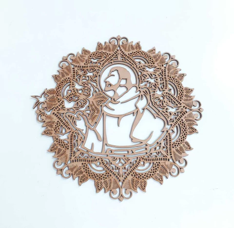 MANDALA SÃO FRANCISCO TRABALHADA