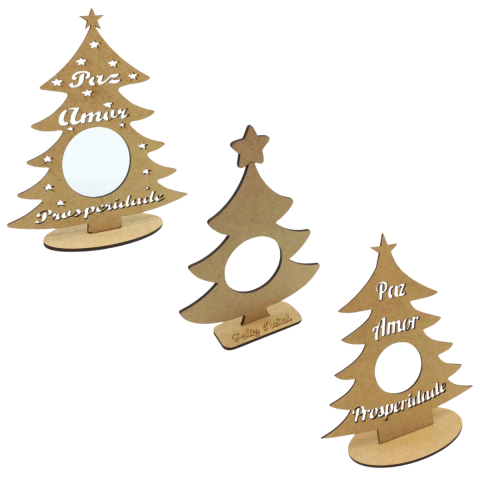 Porta Bombom MDF Árvore de Natal