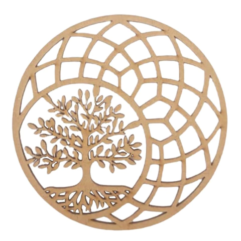 MANDALA ÁRVORE DA VIDA GEOMÉTRICA