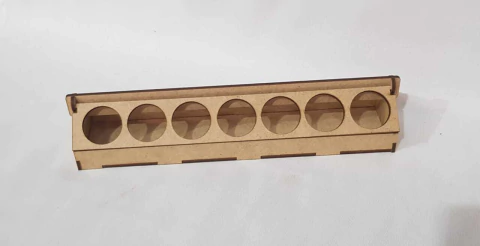 PORTA TINTA E PINCEL 26X5X6CM