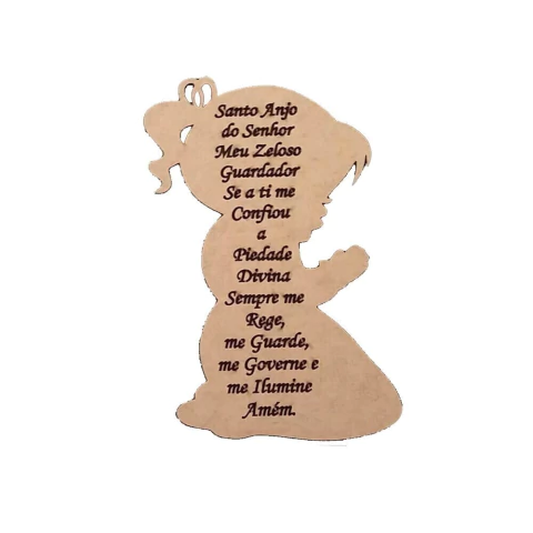ORAÇÃO SANTO ANJO MENINA