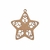 Enfeite Pendente Estrela 5cm - MDF - Universo do MDF