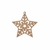 Enfeite Pendente Estrela 5cm - MDF - comprar online