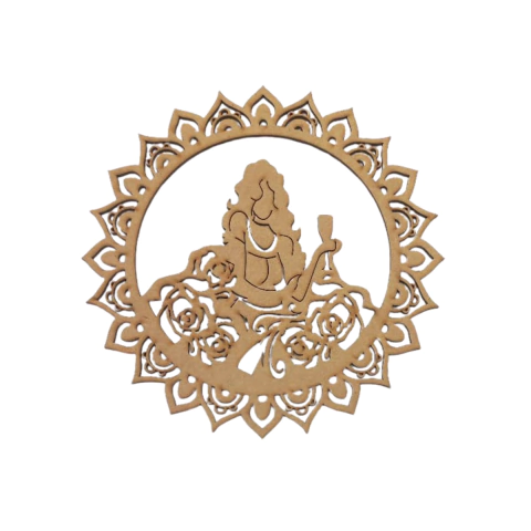 Mandala MDF Umbanda Pomba Gira