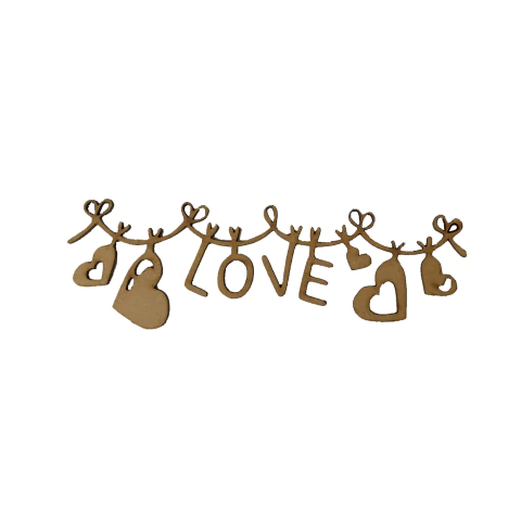 APLIQUE VARAL LOVE 15CM