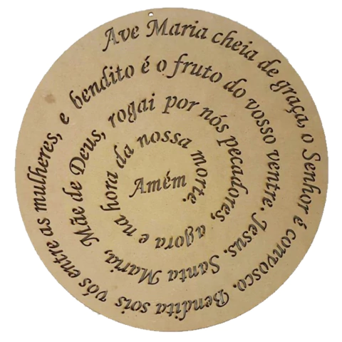 MANDALA ORACAO AVE MARIA Nº1