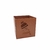 Cachepot Vazado Porta Vela Laser Natal Tabaco 10,5x10,5x10,5 - MDF - Universo do MDF