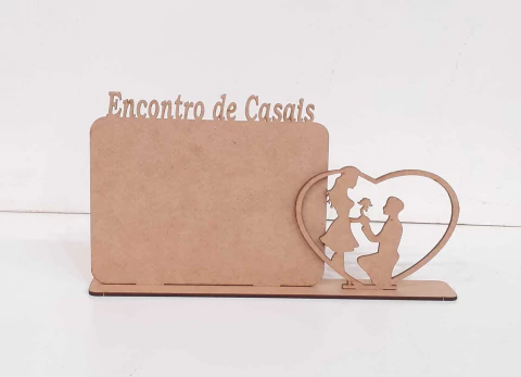 PORTA RETRATO ENCONTRO DE CASAIS 10X15CM