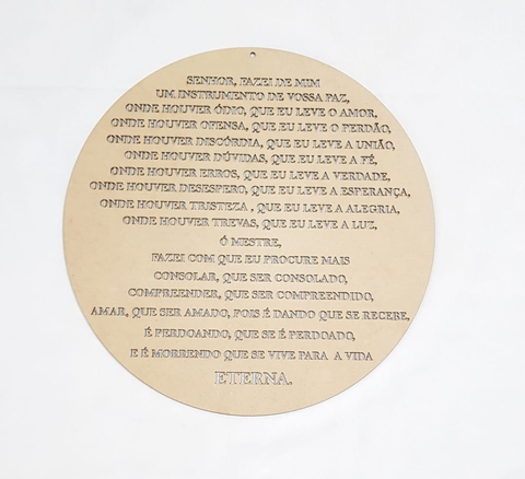MANDALA ORACAO SÃO FRANCISCO Nº1