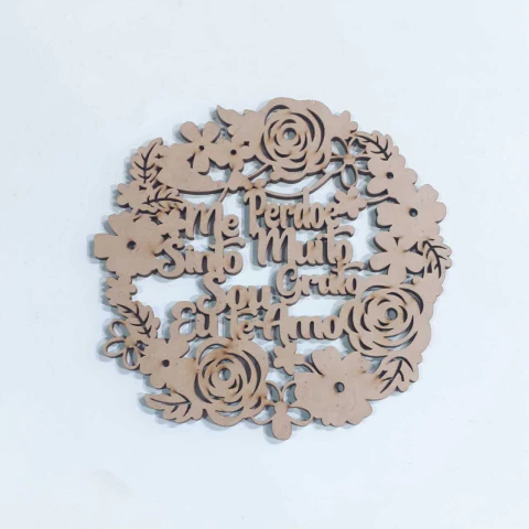 GUIRLANDA HOOPONOPONO FLORAL 15CM