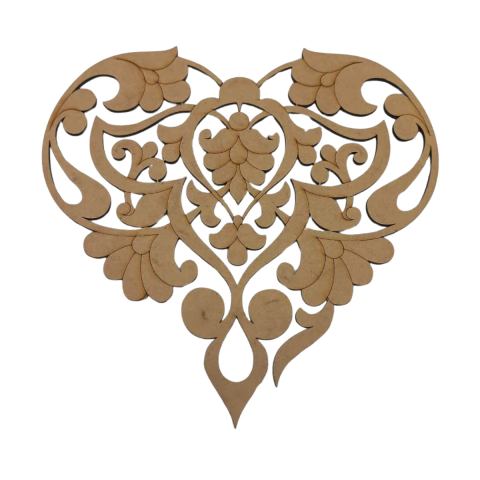 CORAÇÃO TRABALHADO 20CM