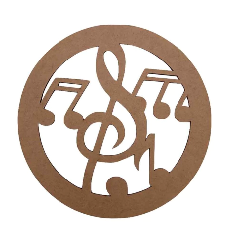 MANDALA NOTAS MUSICAIS