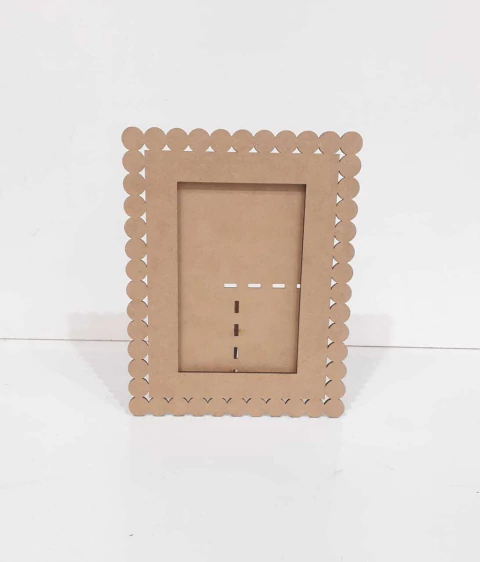 PORTA RETRATO PEROLAS 1 FILEIRA 10X15CM