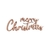 Aplique Frase Merry Christmas 15x6 - MDF