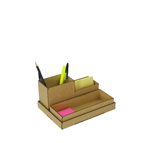ORGANIZADOR DE MESA LASER 21X16X10,5CM