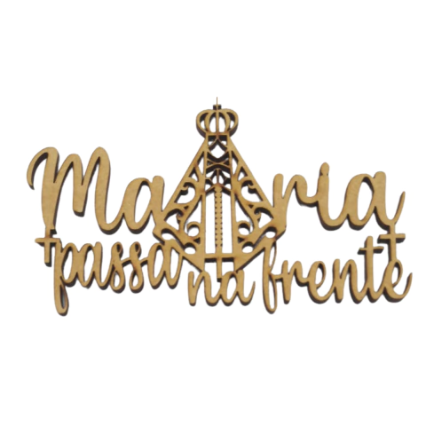 FRASE MARIA PASSA NA FRENTE 10CM