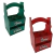 Cesta Porta Cervejas 4 Long Neck "Boas Festas" - MDF