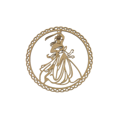 Mandala MDF Orixá Iansã