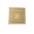 Jogo 5 Placas Quadradas Crochê - MDF - comprar online
