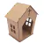Oratório Capela Cruz 15x14x7,5 - MDF
