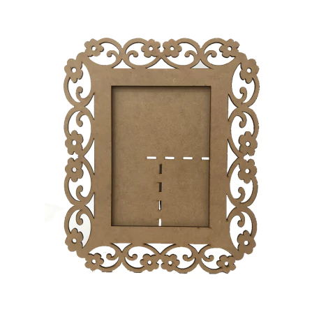 PORTA RETRATO FLORAL Nº1 13X18CM (29,5X25CM)