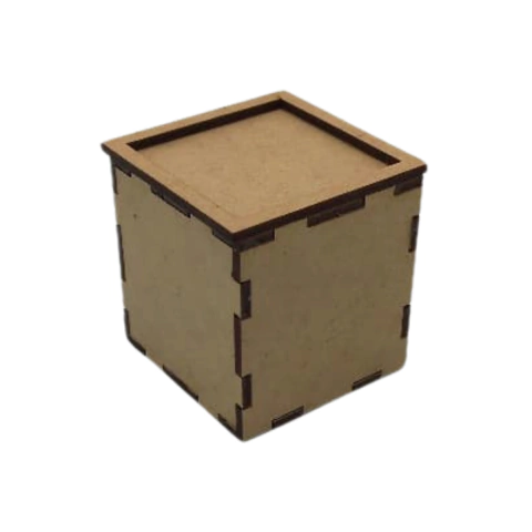 CUBO LASER COM MOLDURA 6X6X6CM