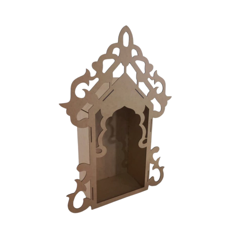 ORATÓRIO CAPELA TRABALHADA 60X41X15,5CM