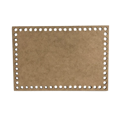 PLACA PARA CROCHÊ RETANGULAR