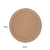 Quadro Com Moldura Redonda Fundo Solto Router - MDF - comprar online