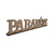 Palavra Parabéns Com Base 63x10,5 - MDF - comprar online