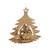 Enfeite Pendente Natalino 3D 10cm - MDF - Universo do MDF