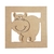 Quadro Animais 20x20 - MDF - Universo do MDF