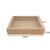 Caixa Com Dobradiça Tampa Vidro 40x33x7 - MDF - comprar online