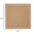 Quadro Com Moldura Quadrada Fundo Solto Router - MDF