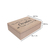 Caixa Flocada Com Dobradiça 16 Divisórias e Bandeja Porta Óculos 36,5x26x10 - MDF - comprar online