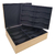 Caixa Flocada Com Dobradiça e 16 Divisórias Porta Óculos 36x26x10 - MDF - loja online
