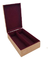 Caixa Flocada Com Dobradiça Mini Vinho 23x15x7 - MDF na internet