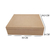 Caixa Flocada Com Dobradiça Lisa 30x25x8,5 - MDF - comprar online