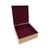 Caixa Flocada Com Dobradiça 21x21x8 - MDF - Universo do MDF