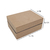 Mini Caixa Flocada Com 6 Divisórias Para Bijuterias 13x10x5,5 - MDF - comprar online
